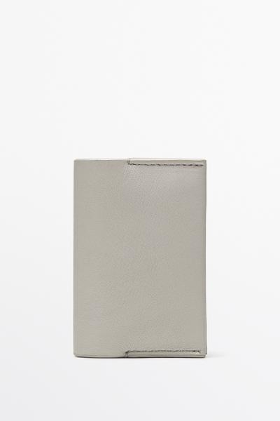Massimo Dutti Кошелек из овечьей кожи купить с доставкой.