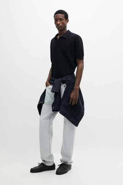 Massimo Dutti Поло-свитер из 100% хлопка