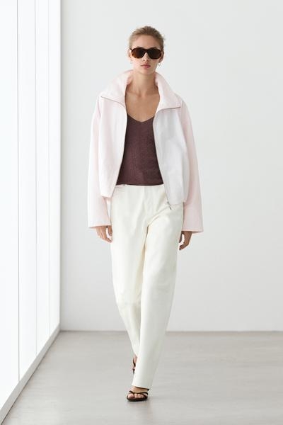 Massimo Dutti Куртка-бомбер с высоким воротником купить с доставкой.
