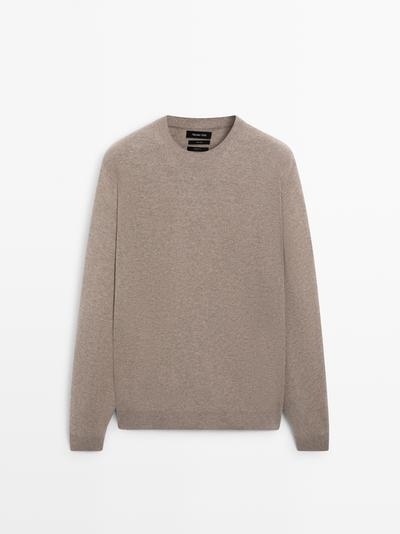 Massimo Dutti 100% шерстяной вязаный свитер