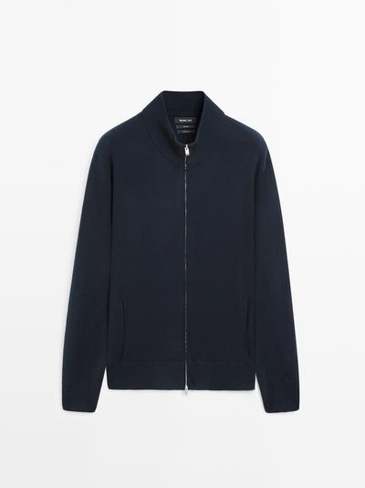 Massimo Dutti Водолазка из шерсти с молнией