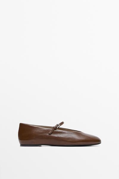 Massimo Dutti Туфли из мягкой кожи