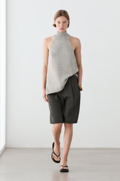 Massimo Dutti Топ с завязками на шее