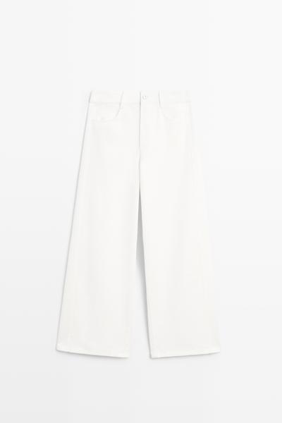 Massimo Dutti Джинсы со свободной широкой посадкой купить с доставкой.
