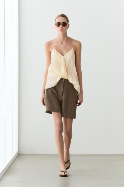 Massimo Dutti Шорты из 100% льна