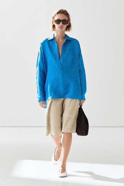 Massimo Dutti Блузка из 100% льна