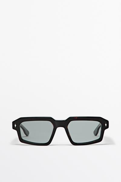 Massimo Dutti Прямоугольные солнцезащитные очки