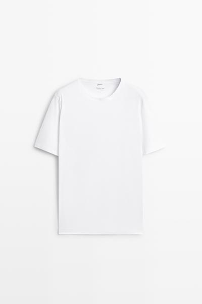 Massimo Dutti Пижама с коротким рукавом и полосатыми брюками купить с доставкой.