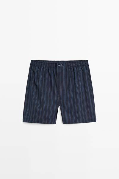 Massimo Dutti Боксеры в полоску из 100% хлопка купить с доставкой.