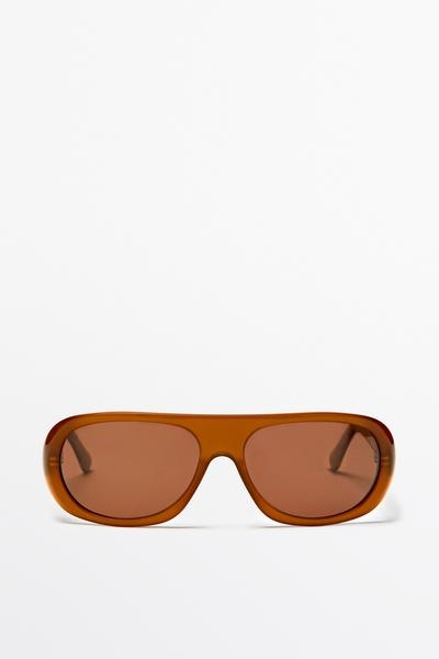 Massimo Dutti Солнцезащитные очки в обтяжке MASSIMO DUTTI