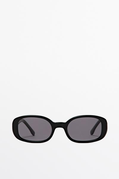 Massimo Dutti Округлые солнцезащитные очки в стиле 90-х MASSIMO DUTTI