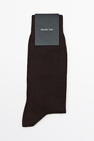 Massimo Dutti Носки из трикотажа из хлопкового смесового волокна