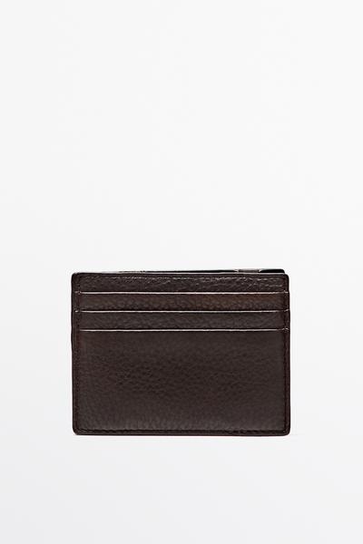 Massimo Dutti Кошелек из кожи наппа «MAGIC» купить с доставкой.