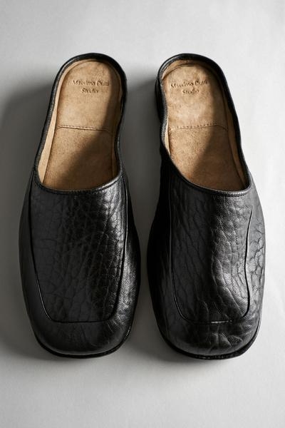 Massimo Dutti Мягкие кожаные мюли - STUDIO купить с доставкой.