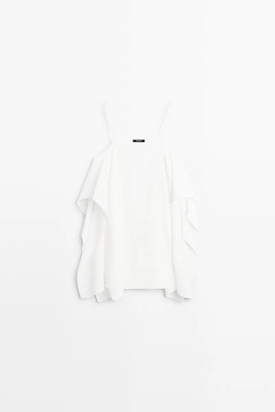 Топ на тонких бретелях massimo dutti- Заказать в России