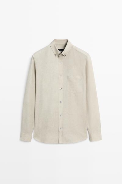 Massimo Dutti Рубашка свободного кроя купить с доставкой.