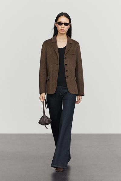 Massimo Dutti Пиджак из шерстяной смеси купить с доставкой.