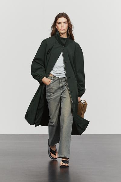 Massimo Dutti Длинная техническая парка купить с доставкой.
