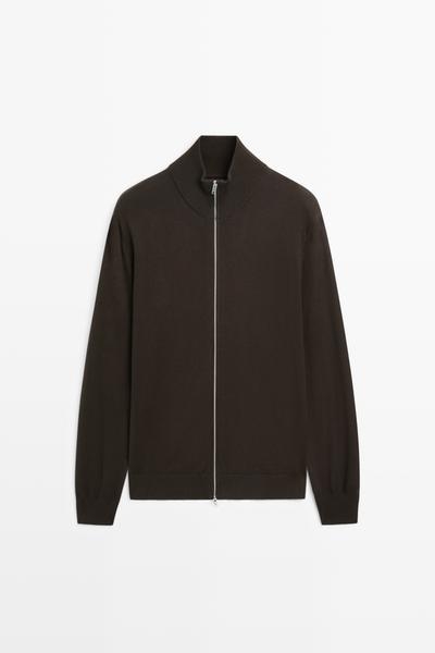 Massimo Dutti Кардиган из 100% хлопка купить с доставкой.