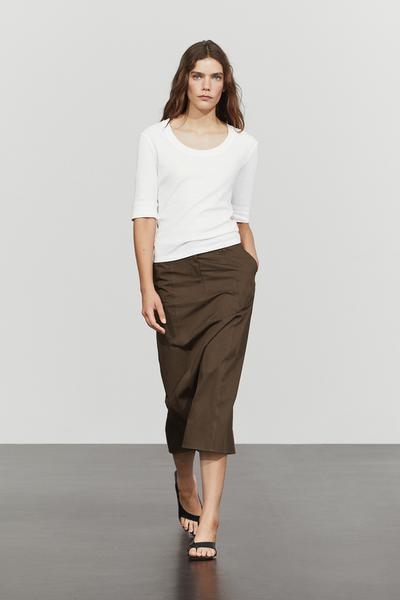 Massimo Dutti Футболка MASSIMO DUTTI из 100% хлопка с круглым вырезом