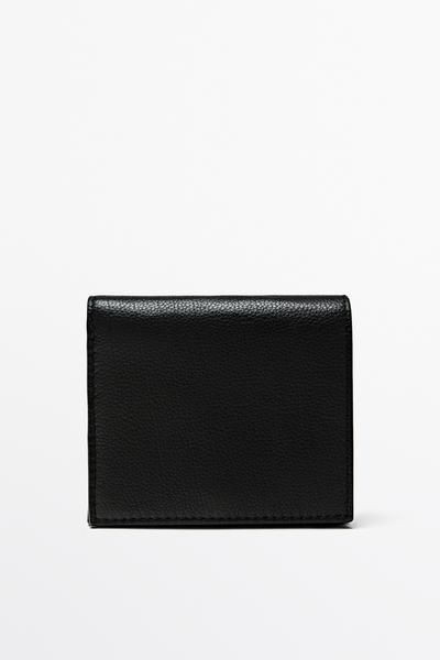 Massimo Dutti Кошелек из кожи наппа