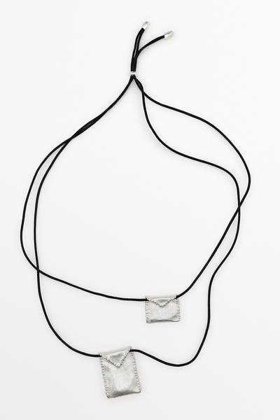Massimo Dutti Колье на шнуре ENVELOPE