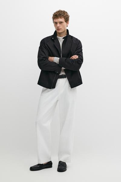Massimo Dutti Бомбер с воротником
