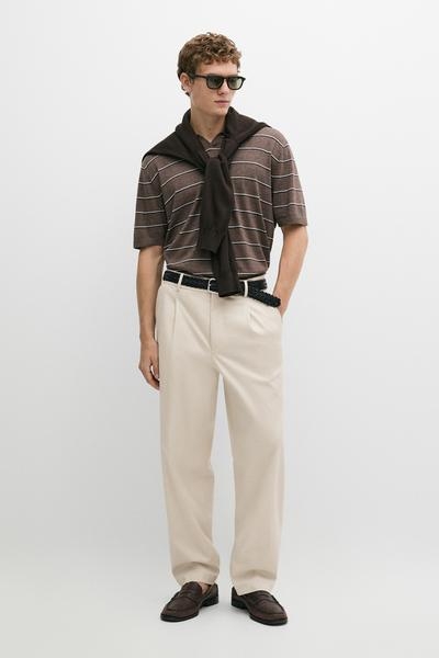 Massimo Dutti Свободные брюки с вытачками