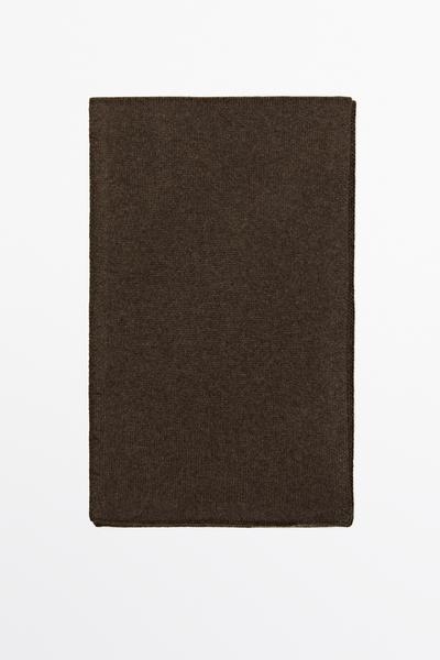 Massimo Dutti Шарф из 100% кашемира купить с доставкой.