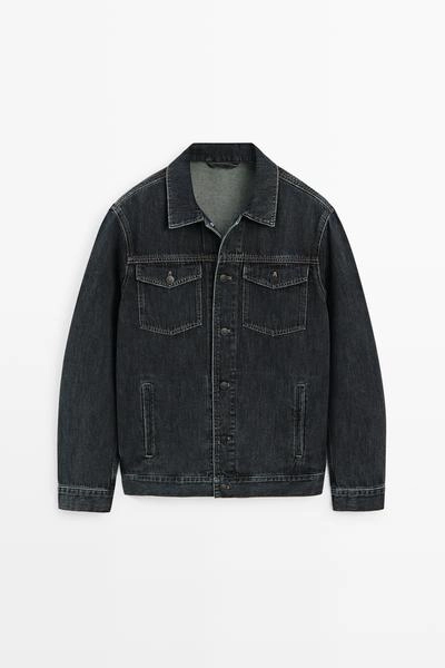 Джинсовая куртка regular fit из хлопка- Заказать в России