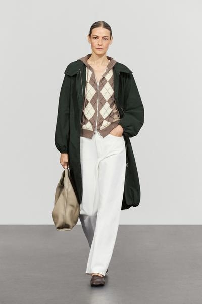 Massimo Dutti Вязаный кардиган на молнии с капюшоном