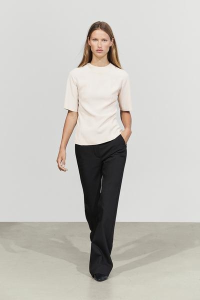 Massimo Dutti Блузка с рукавами до локтя
