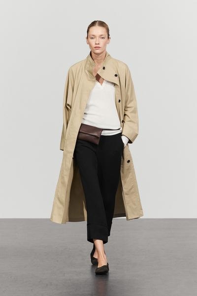 Massimo Dutti Укороченные капри с отворотами
