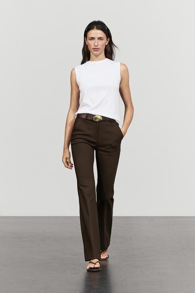 Massimo Dutti Технические брюки клёш