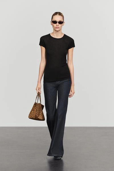 Massimo Dutti Футболка с рукавами реглан короткого покроя