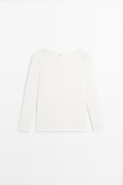 Massimo Dutti Футболка с длинным рукавом - STUDIO