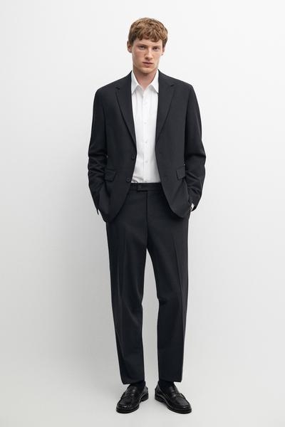 Massimo Dutti Пиджак из шерстяного смесового материала