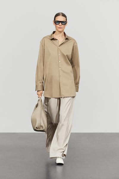 Massimo Dutti Рубашка из 100% хлопкового поплина