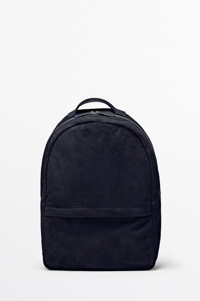 Massimo Dutti Рюкзак из замшевой кожи купить с доставкой.