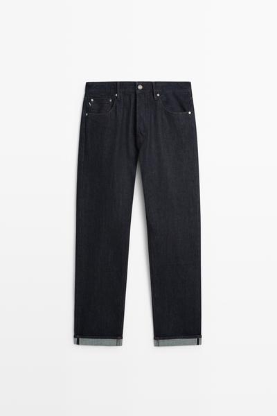 Massimo Dutti Джинсы SELVEDGE FIT