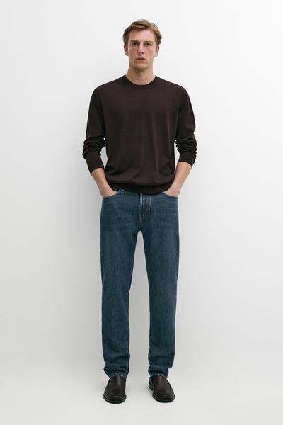 Massimo Dutti Джинсы с зауженным кроем