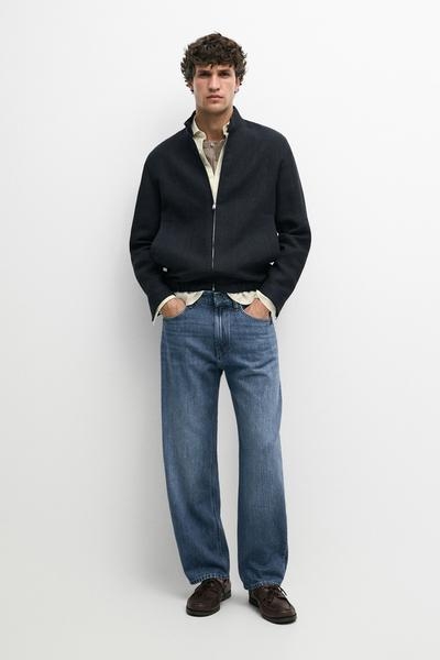 Massimo Dutti Джинсы с посадкой BARREL купить с доставкой.