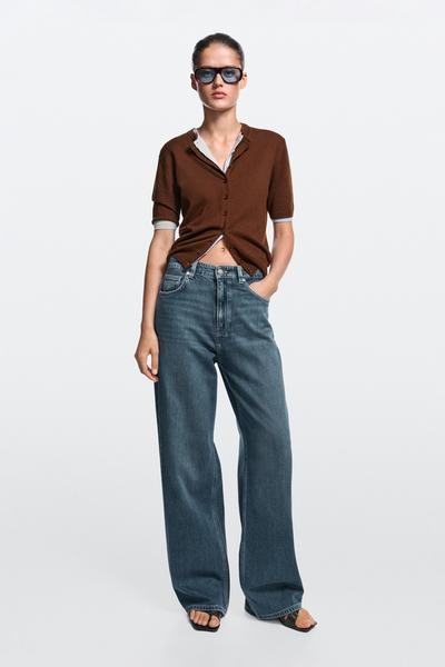 Massimo Dutti Джинсы свободного кроя купить с доставкой.