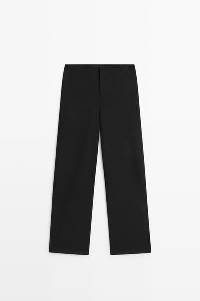 Massimo Dutti Технические брюки прямого кроя