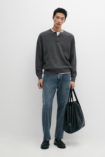 Massimo Dutti Джинсы с коническим кроем купить с доставкой.