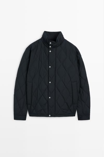 Massimo Dutti Пуховик с застежкой на кнопки купить с доставкой.