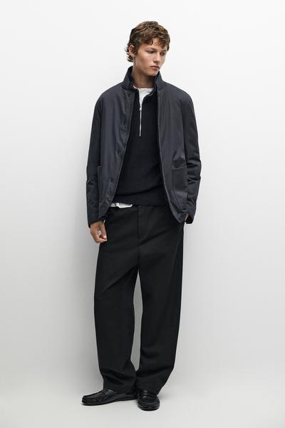 Massimo Dutti Пуховик с воротником-стойкой купить с доставкой.