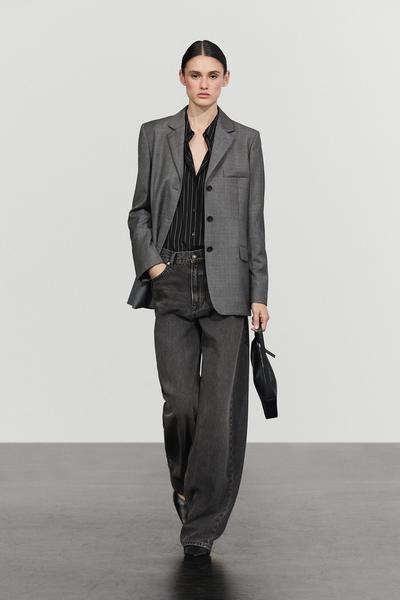 Massimo Dutti Пиджак из 100% шерсти с карманами
