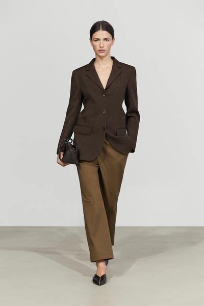 Massimo Dutti Пиджак из 100% шерсти с деталями на пуговицах купить с доставкой.