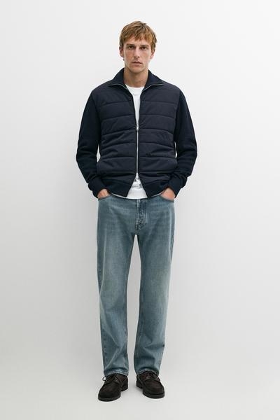 Massimo Dutti Кардиган из смесовых тканей с высоким воротником